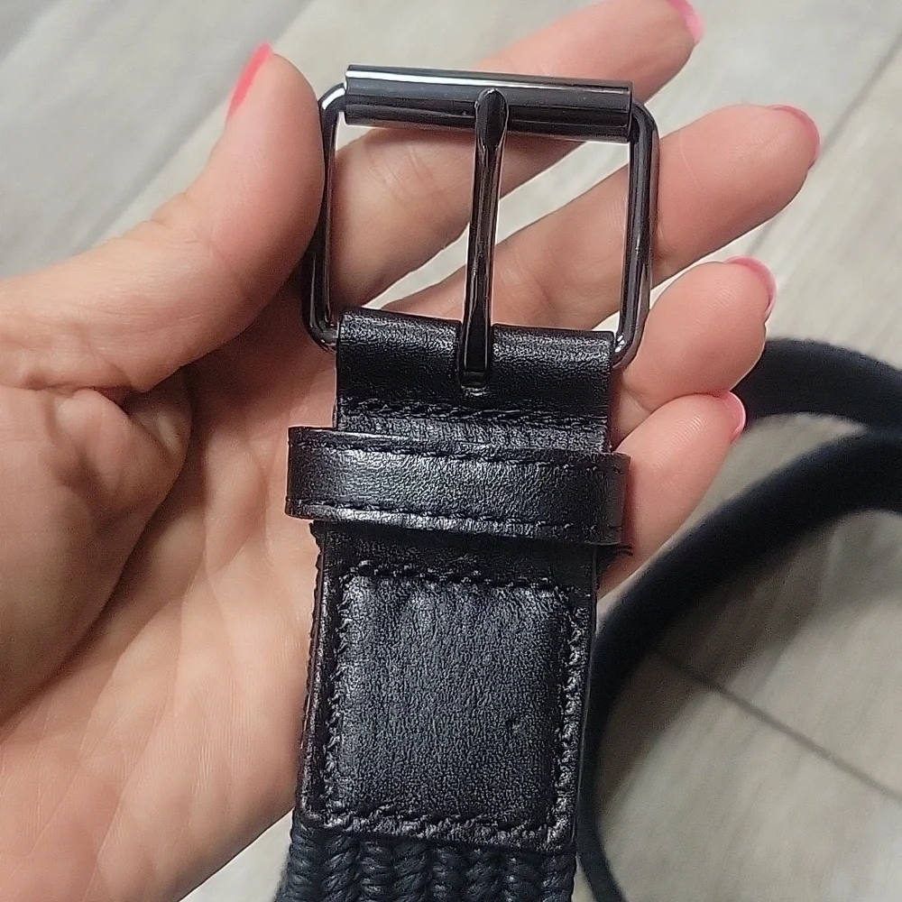 Urban Outfitters Size 32 Black Woven Belt NWOT